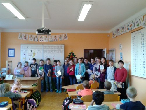 Předávání záložek ke Slabikáři