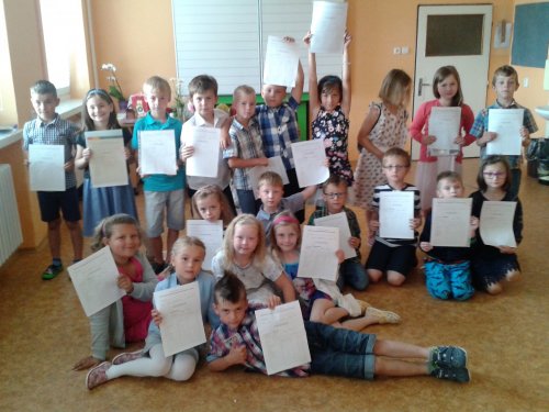 Zakončení našeho 1. školního roku