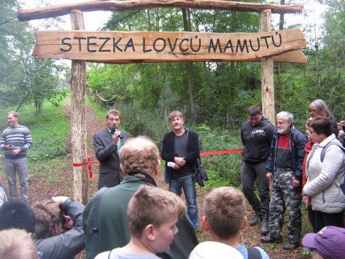 Slavnostní otevření "Stezky lovců mamutů"