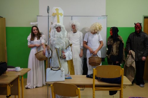Mikuláš ve škole