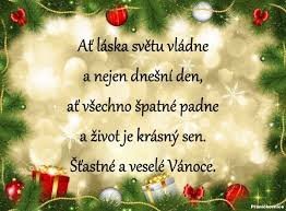 Radostné svátky vánoční