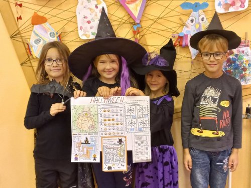 Halloweenská matematika - projektová hodina