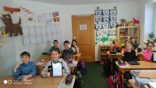 3.2. Zábavné vyučování - práce s iPady