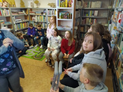 Beseda v knihovně